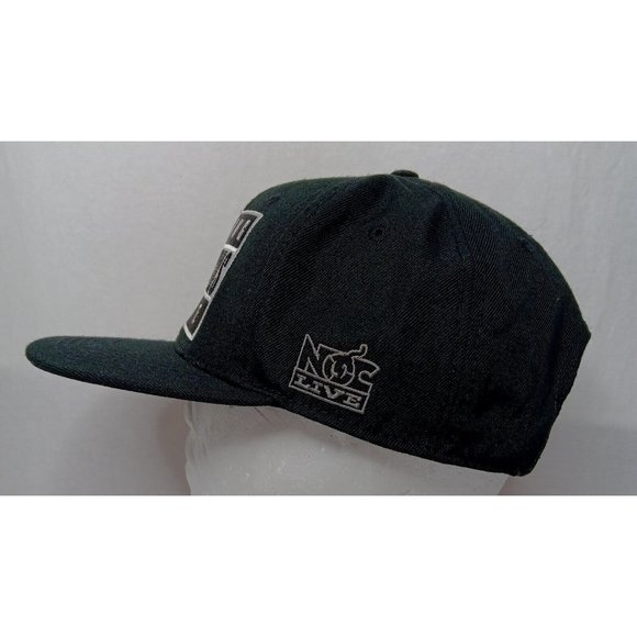Warning Nitro Circus Live Cap Black NOC Hat Embroidered Snap Back READ - Picture 5 of 9